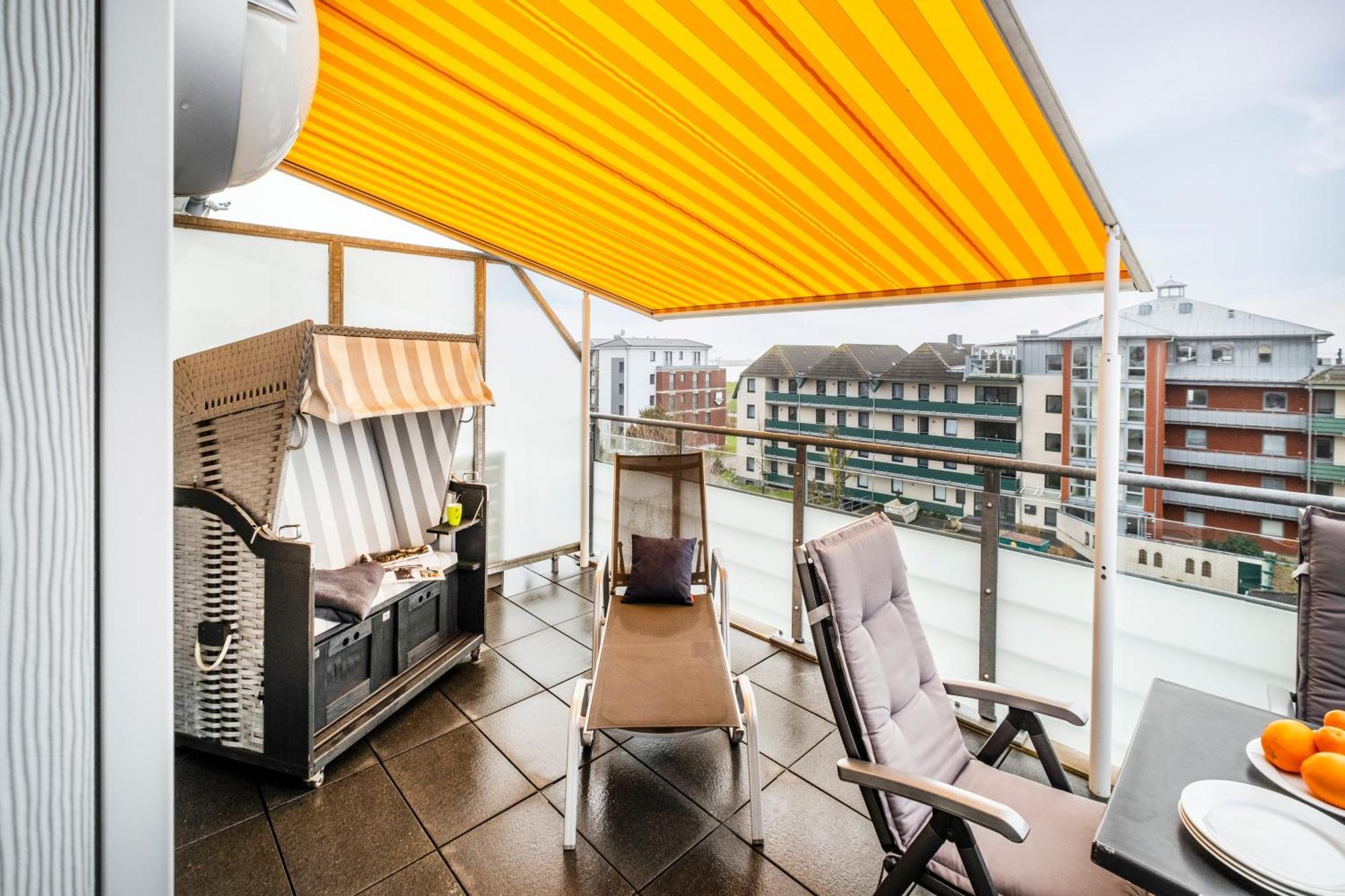 5 Sterne Penthouse Strandsuite Büsum Eksteriør bilde