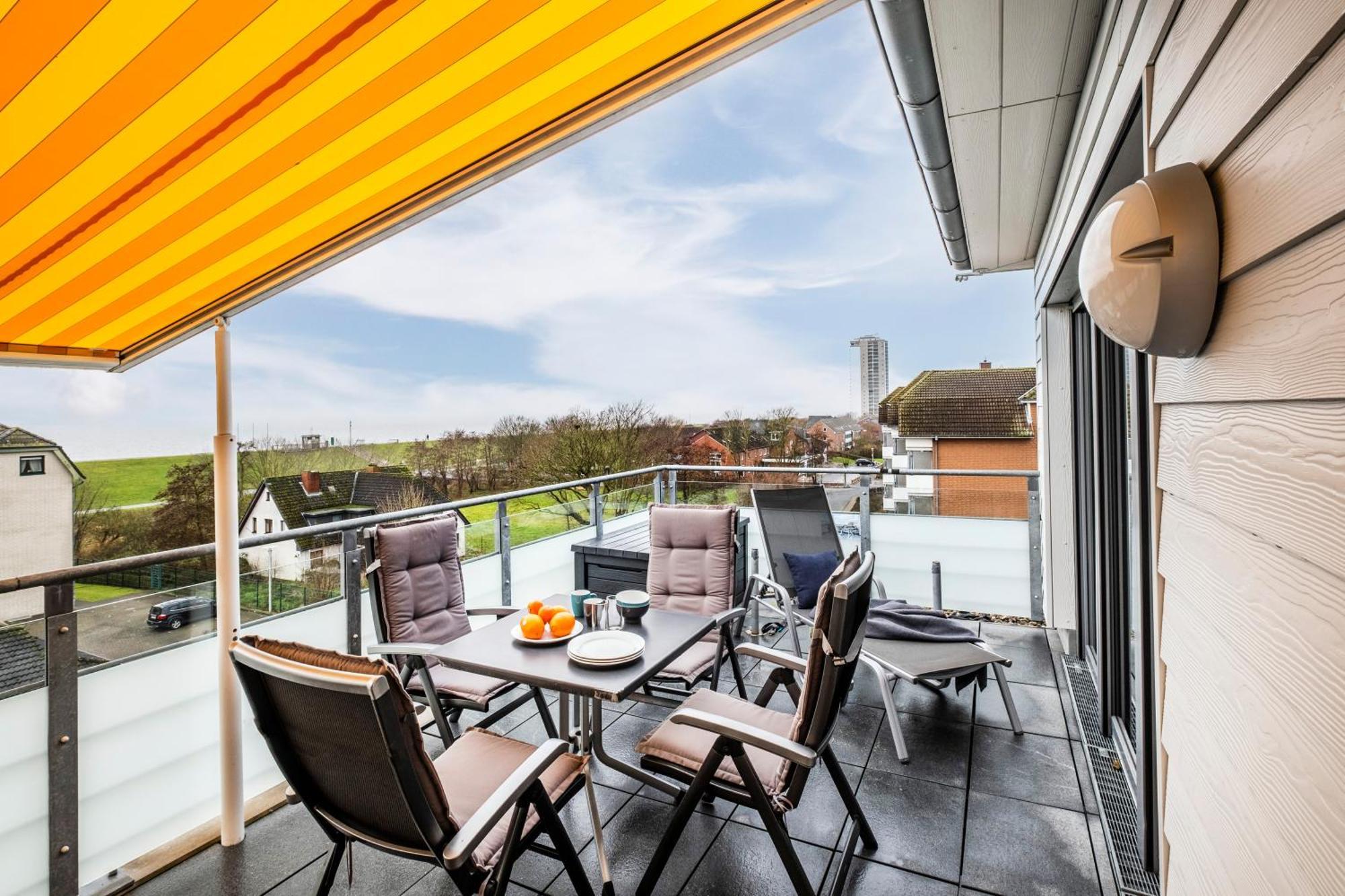 5 Sterne Penthouse Strandsuite Büsum Eksteriør bilde